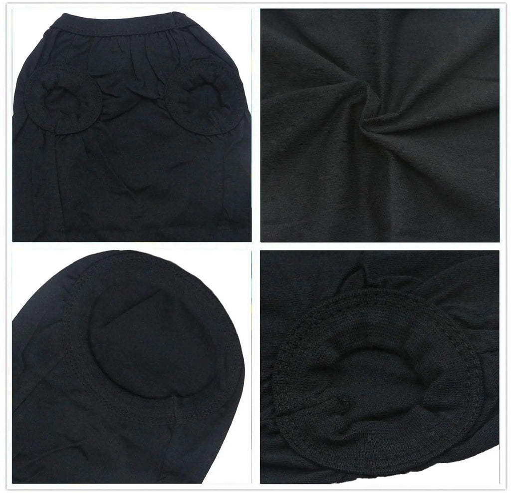 Velvet Cotton Pet Vest — Soft Sleeveless Summer Shirt for Dogs & Cats | 10 Colors & 7 Sizes