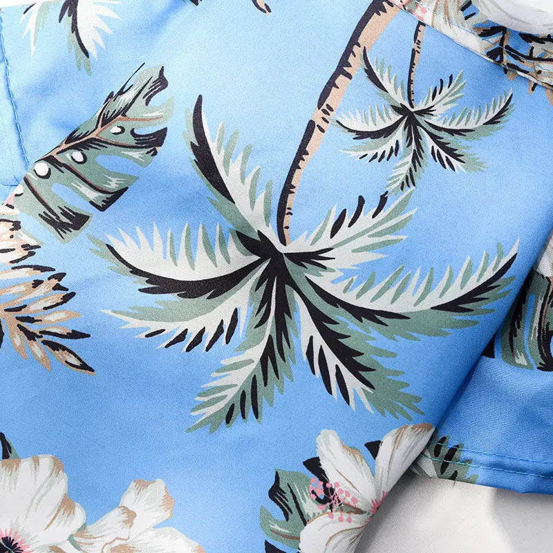 Velvet Hawaiian Pet Shirt — Tropical Pineapple Print Summer Shirt for Dogs & Cats | 6 Sizes & 4 Patterns