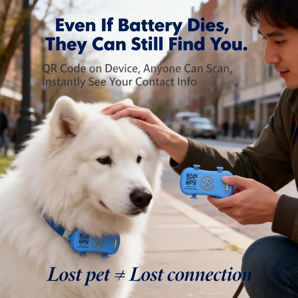 Velvet GPS Pet Tracker 4G Real Time Locator for Dogs and Cats