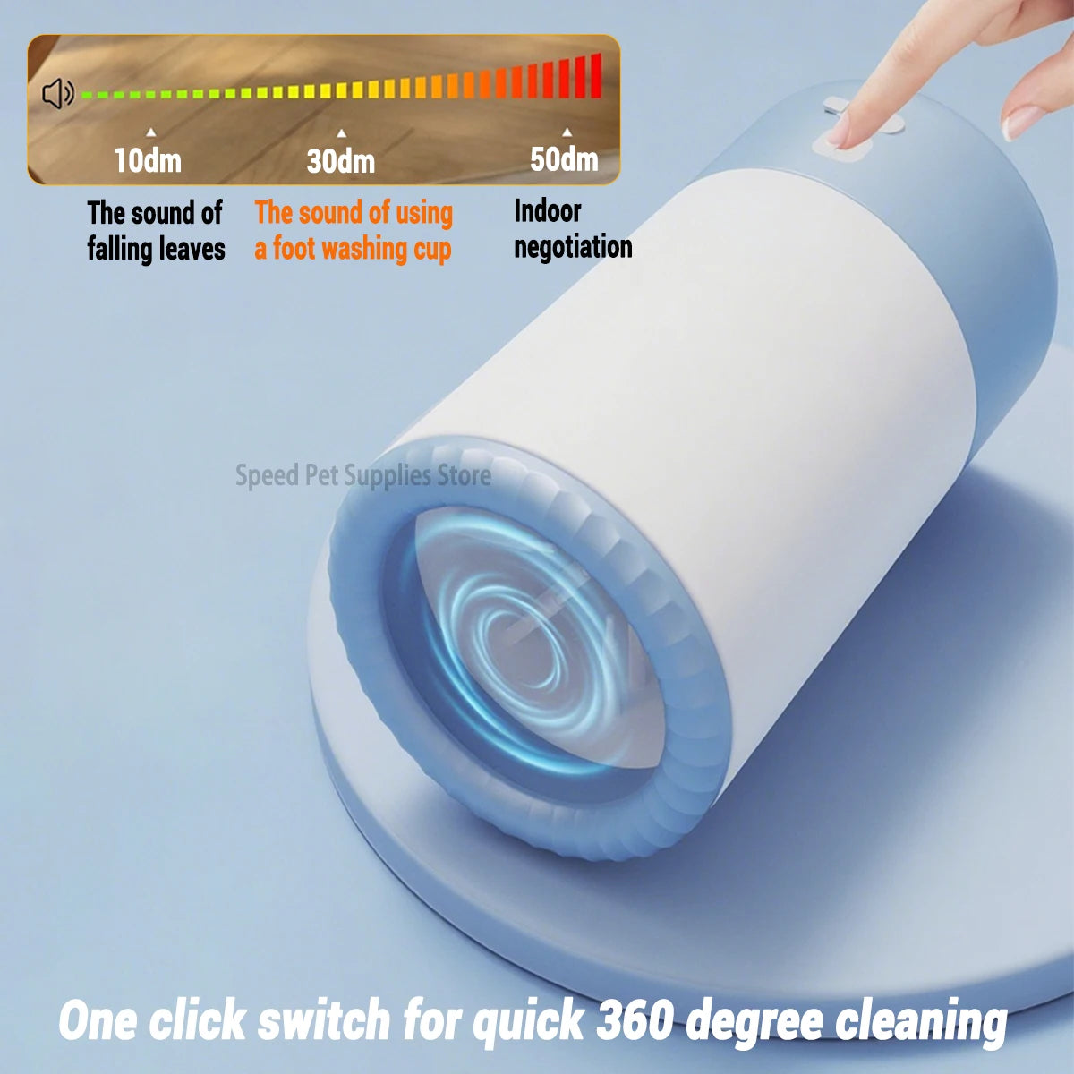 Pet Foot Washing Machine Electric Pet Paw Cleaner Automatic