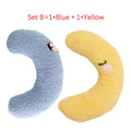 Velvet Pet Neck Pillow — Soft Plush Support Pillow & Toy for Cats & Small Dogs