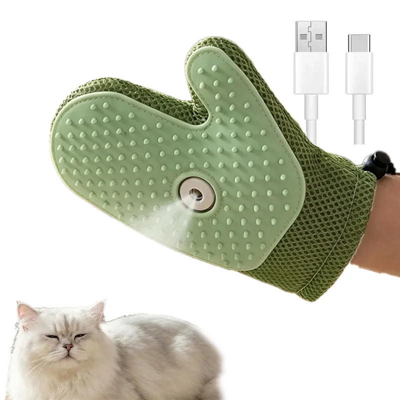 Steam Grooming Brush for Cats and Dogs