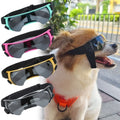 Velvet Dog Sunglasses — UV Protection Adjustable Eyewear for Small & Medium Dogs | 4 Colors