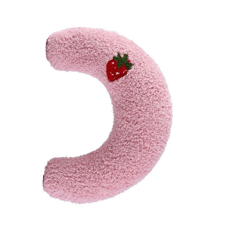 Velvet Pet Neck Pillow — Soft Plush Support Pillow & Toy for Cats & Small Dogs