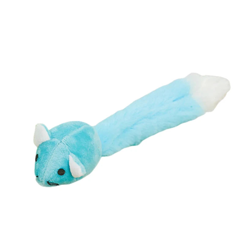 Velvet Mice Cat Toy Interactive Plush Mouse with Sisal Tail for Indoor Cats | 4 Colors