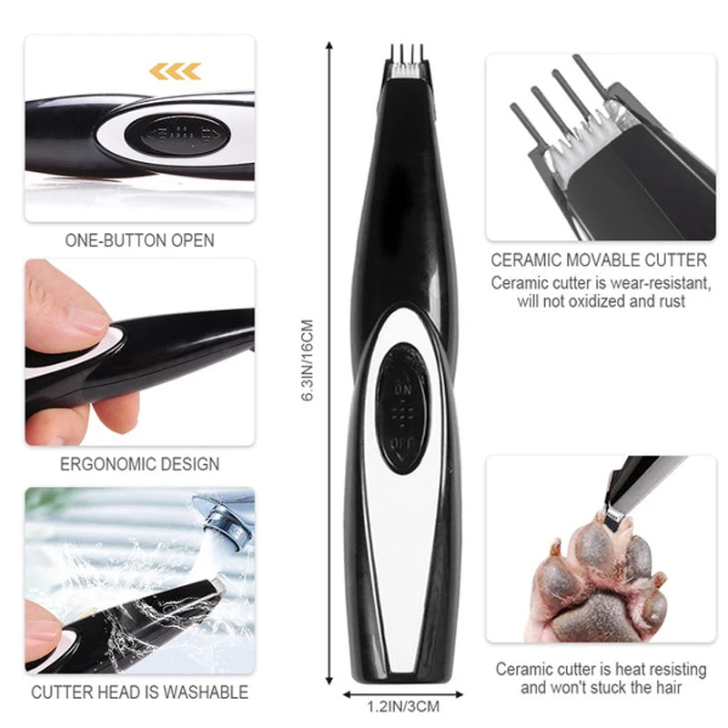 Velvet Pro Cordless Grooming Clipper for Dogs and Cats