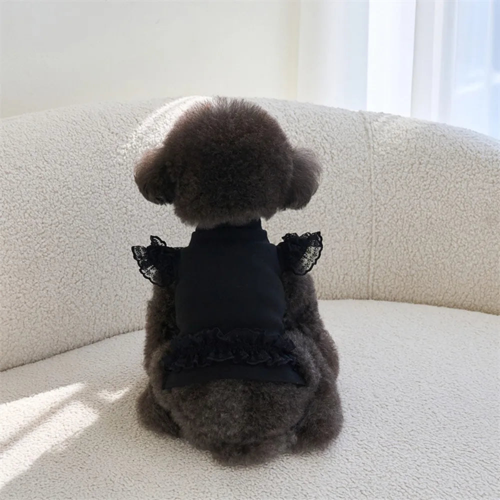 Velvet Pet Shirt — Soft Cotton Blend Casual Shirt for Small Dogs & Cats | Multiple Colors