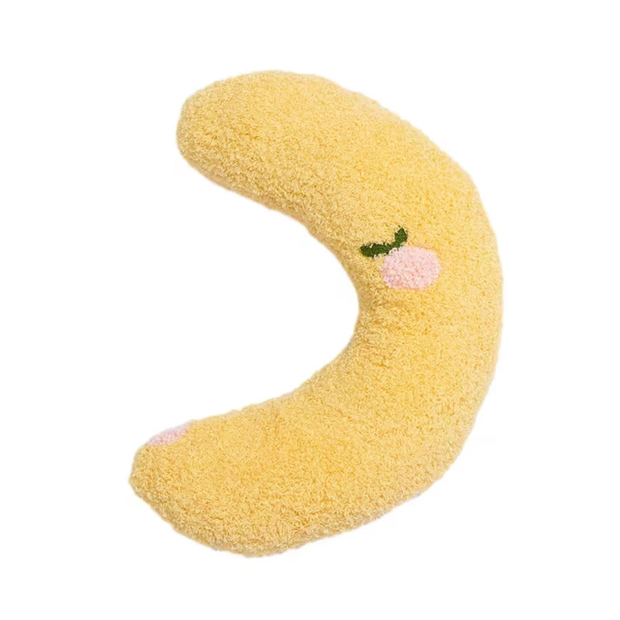 Velvet Pet Neck Pillow — Soft Plush Support Pillow & Toy for Cats & Small Dogs