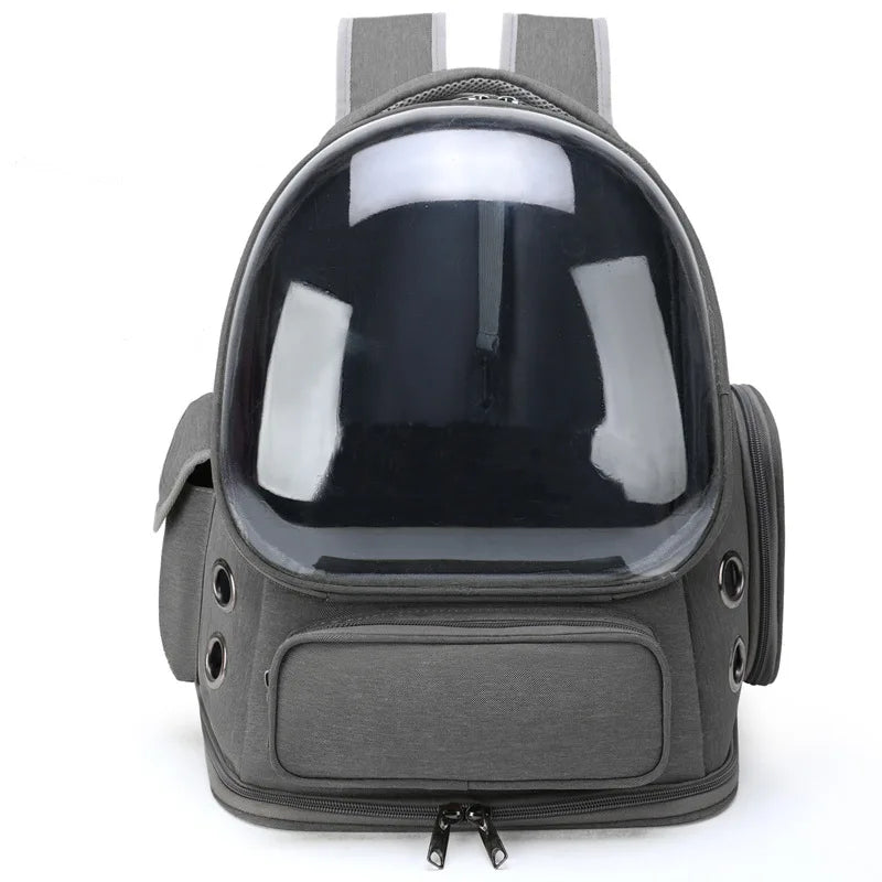 Velvet Pet Carrier Backpack — Breathable Waterproof Nylon Cat Bag | 3 Colors | 42x27x34cm