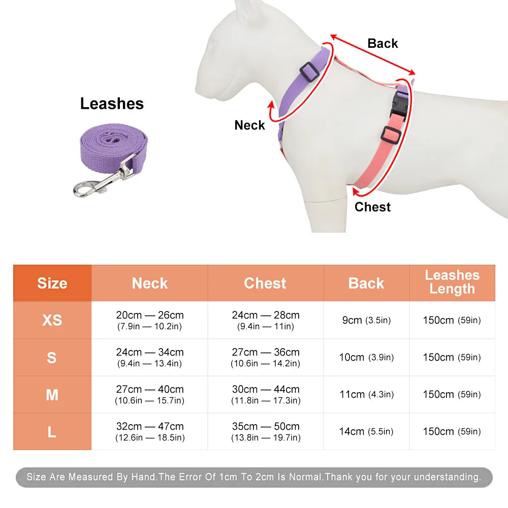 Velvet Adjustable Dog Harness