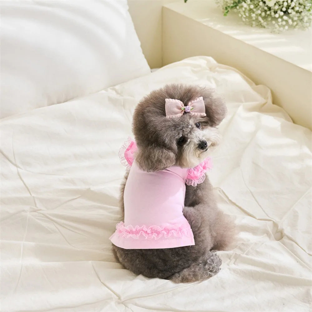 Velvet Pet Shirt — Soft Cotton Blend Casual Shirt for Small Dogs & Cats | Multiple Colors