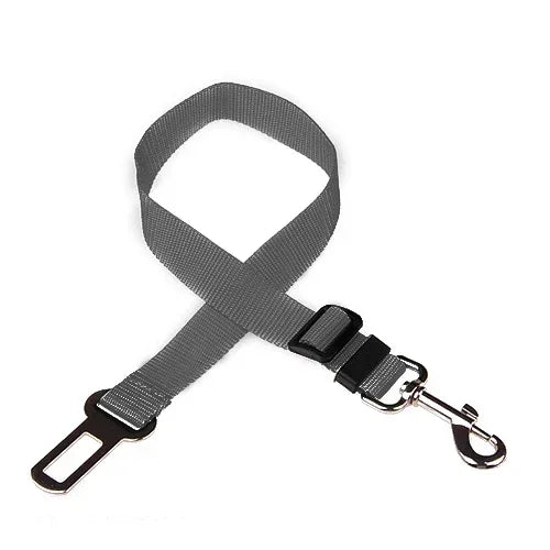 Velvet Pet Car Seat Belt — Adjustable Safety Belt for Dogs & Cats | 9 Colors & Universal Fit