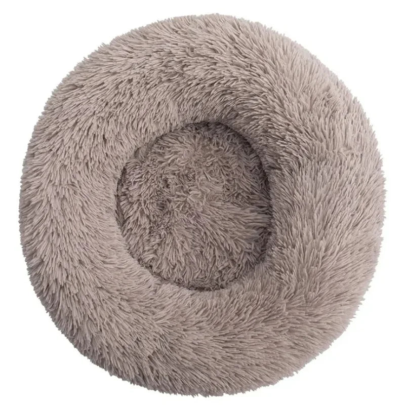 Velvet Cozy Cloud Pet Bed Warm Plush Bed for Dogs and Cats