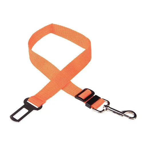 Velvet Pet Car Seat Belt — Adjustable Safety Belt for Dogs & Cats | 9 Colors & Universal Fit